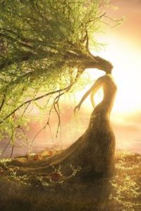 Mother Earth walking tree