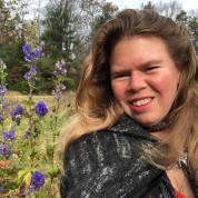 Arianna with Monkshood on Samhain