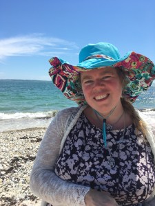 Arianna at the Ocean